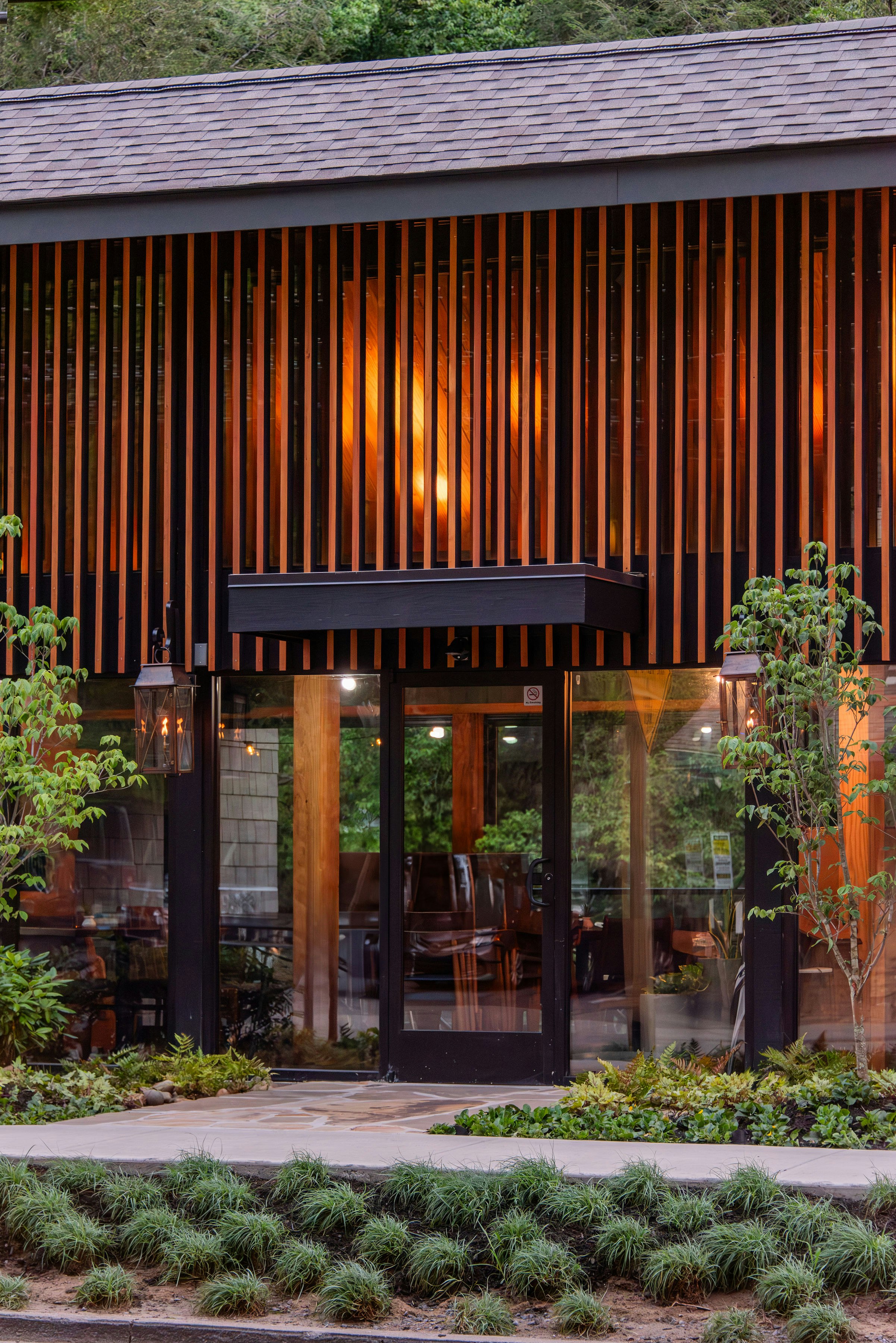 Exterior Entrance to Heirloom Room Restaurant