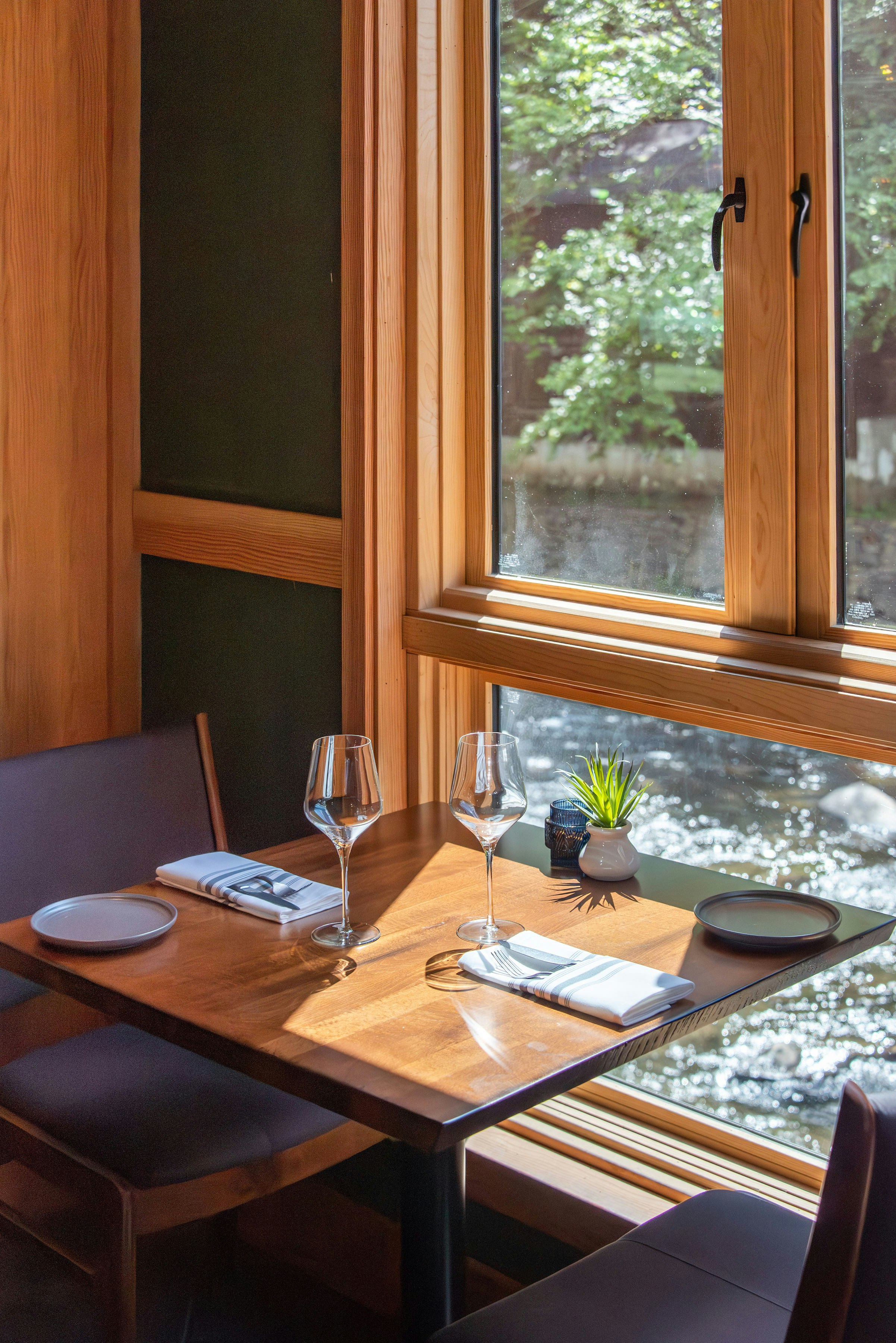 The Heirloom Room Restaurant Table Close Up