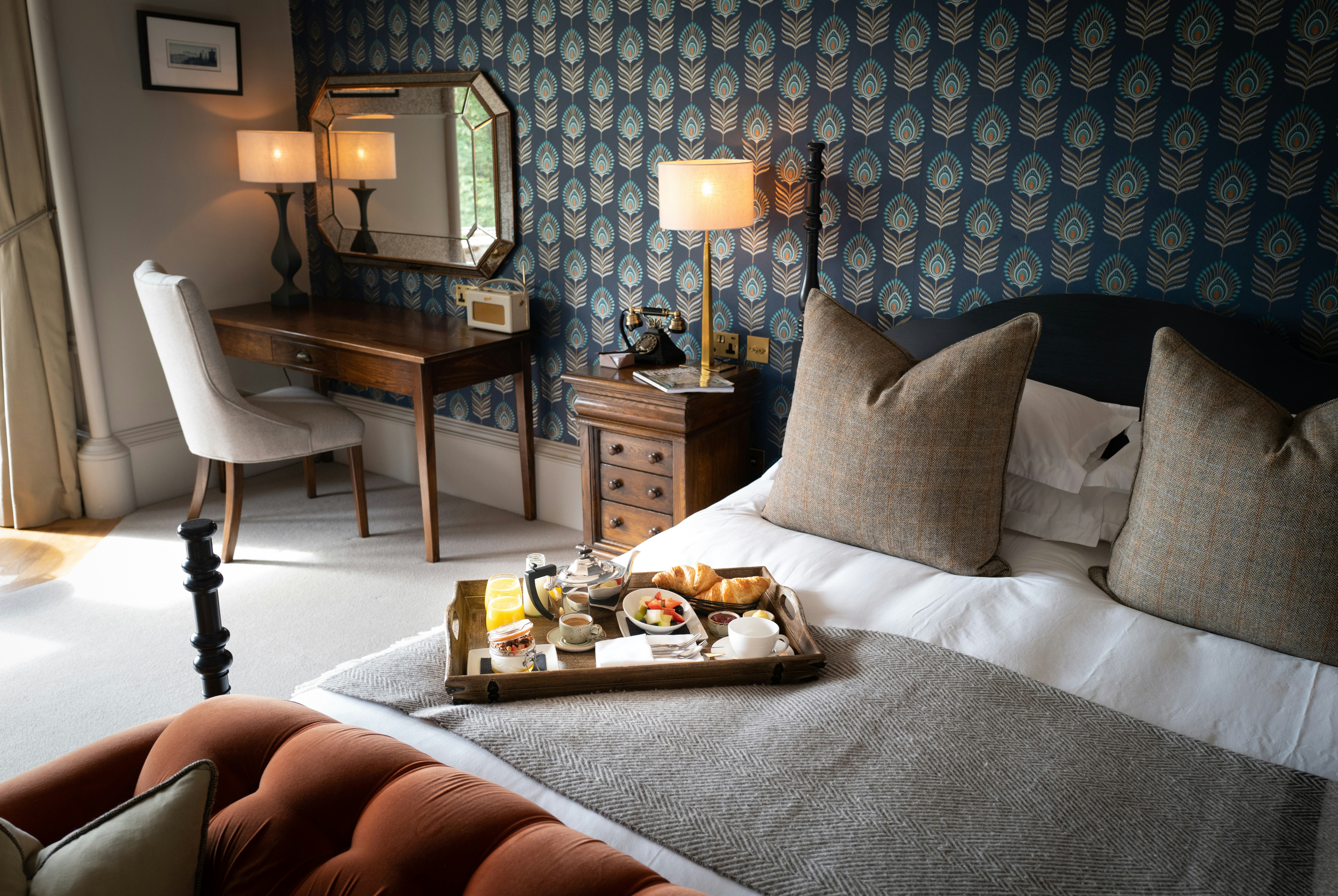 Room Service Breakfast Tray