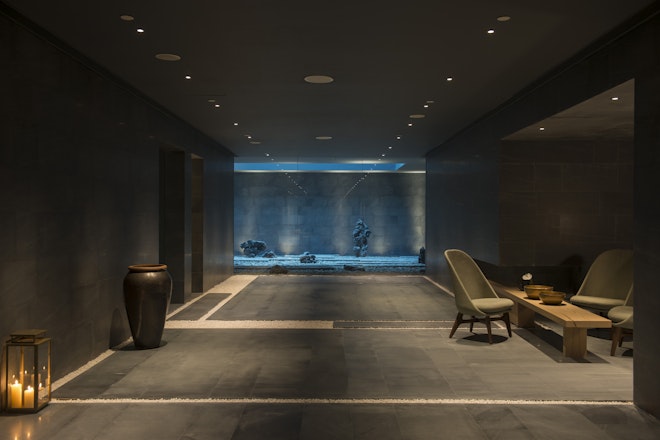 The Retreat Lobby Zen Garden