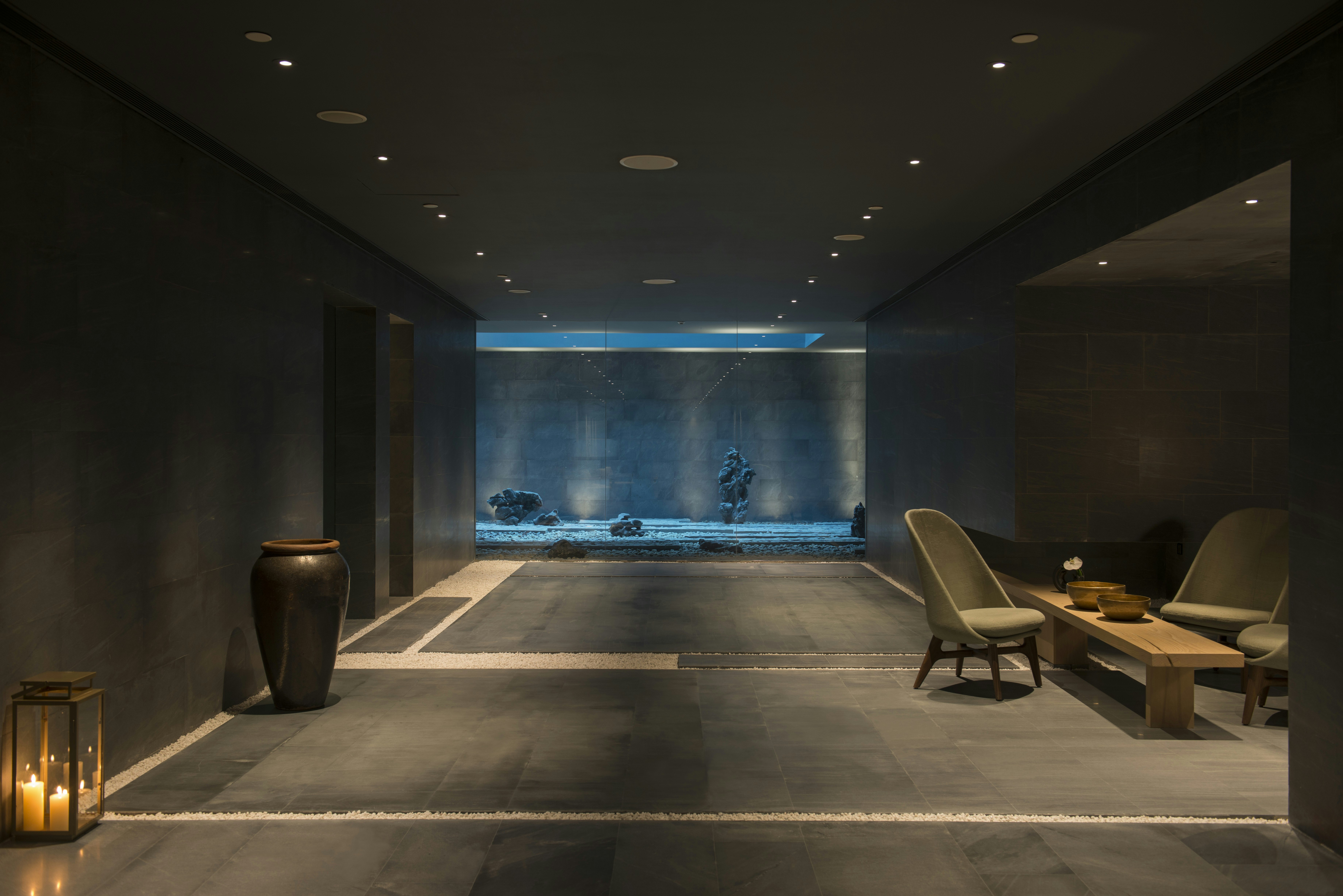 The Retreat Lobby Zen Garden