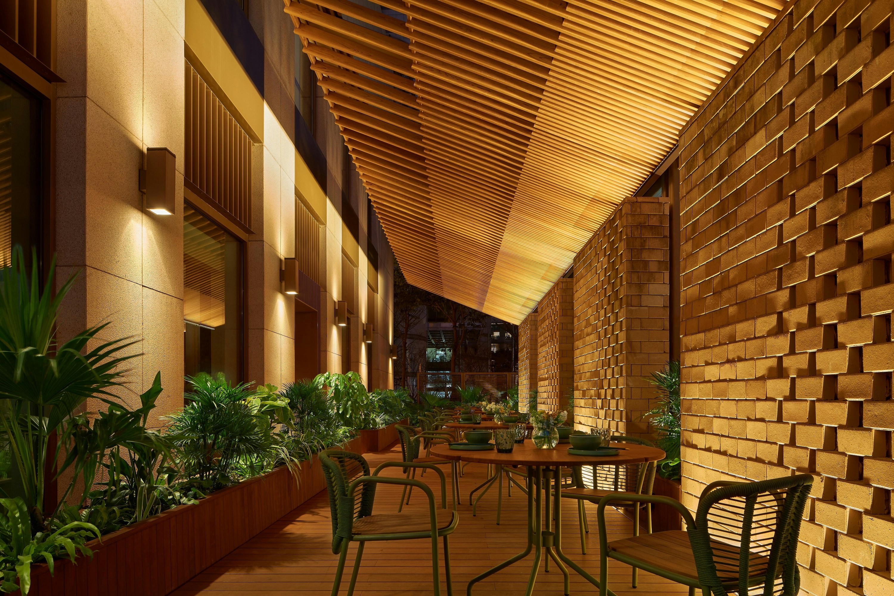 URBAN Cafe Terrace Evening