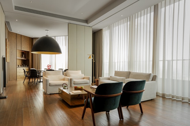 Signature Suite Living Room 1