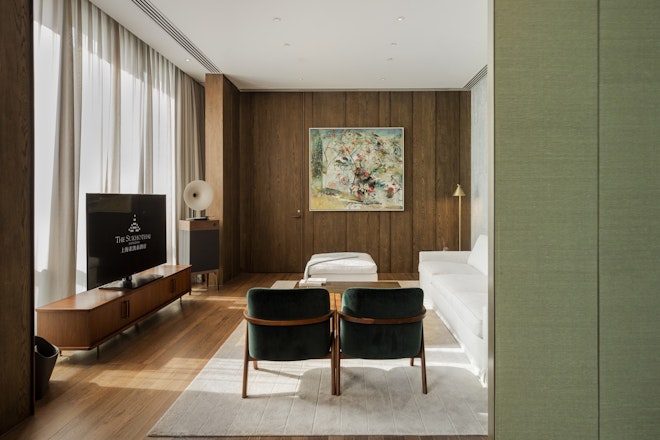 Premier Suite Living Room 1