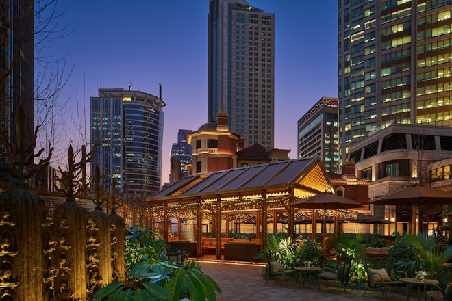 The ZUK Bar Terrace Evening