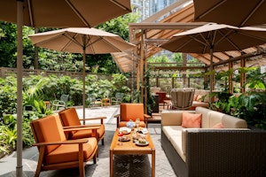The ZUK Bar Terrace Outdoor Day