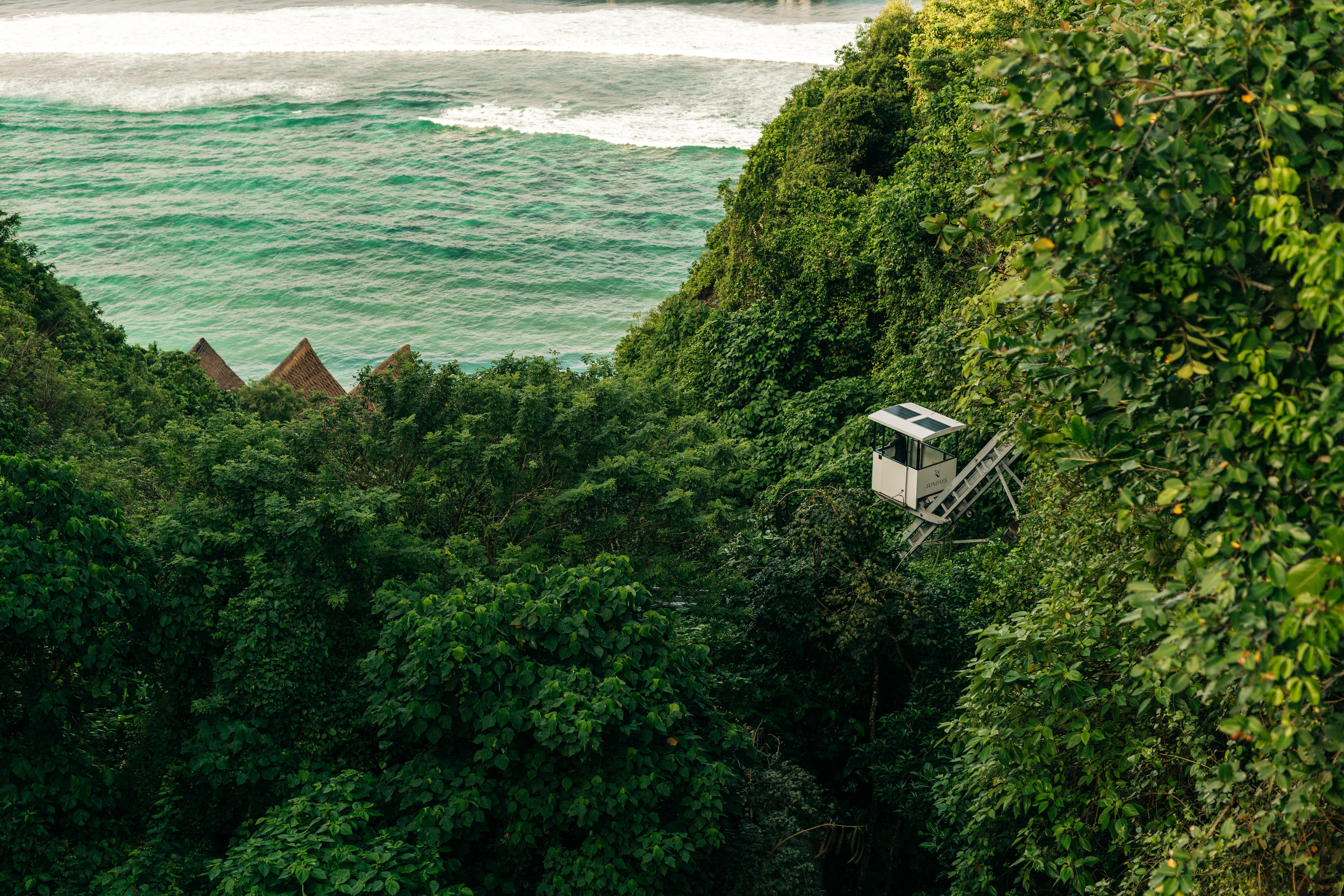 Elevator Descending Into Sundays