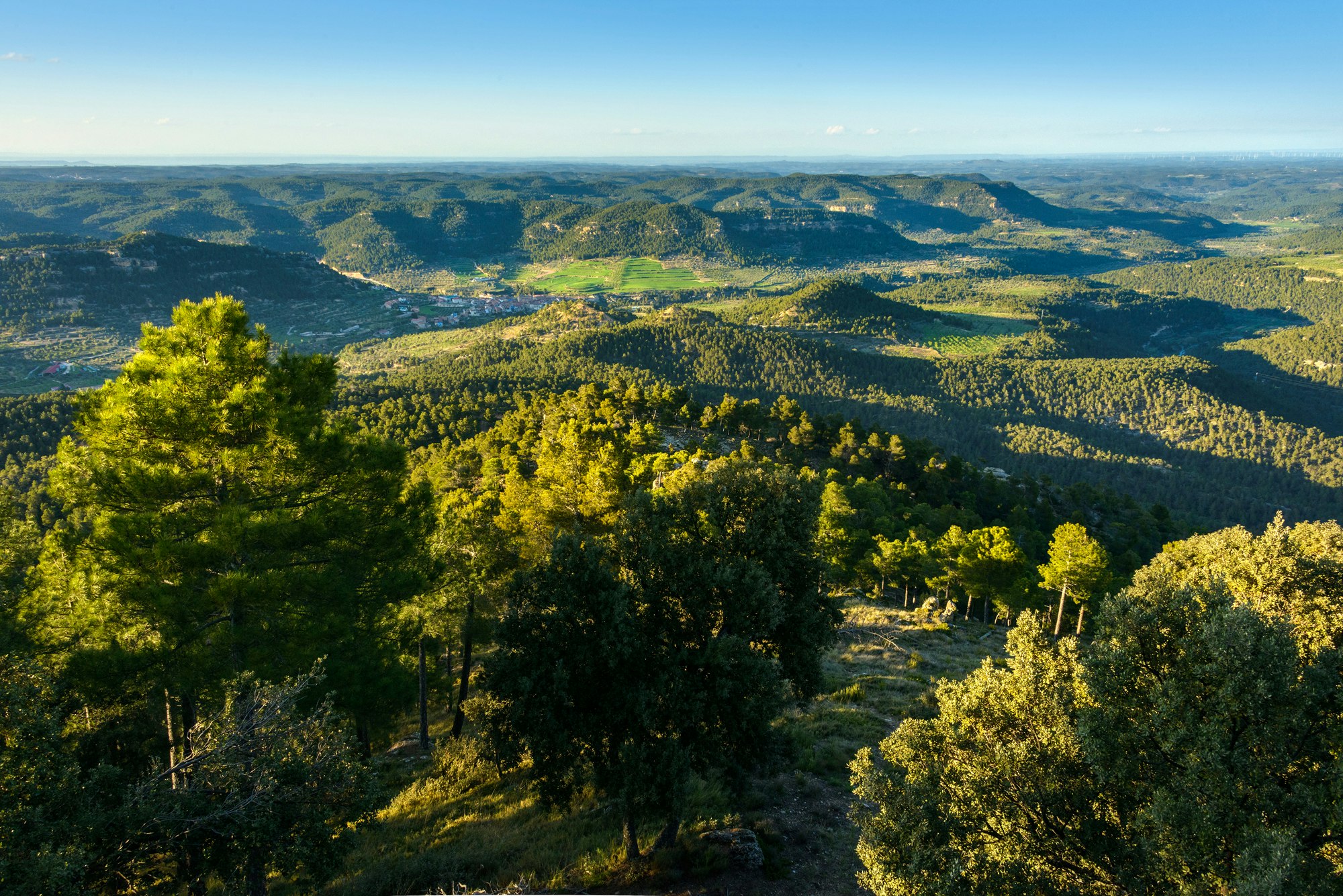 Views, hiking trails