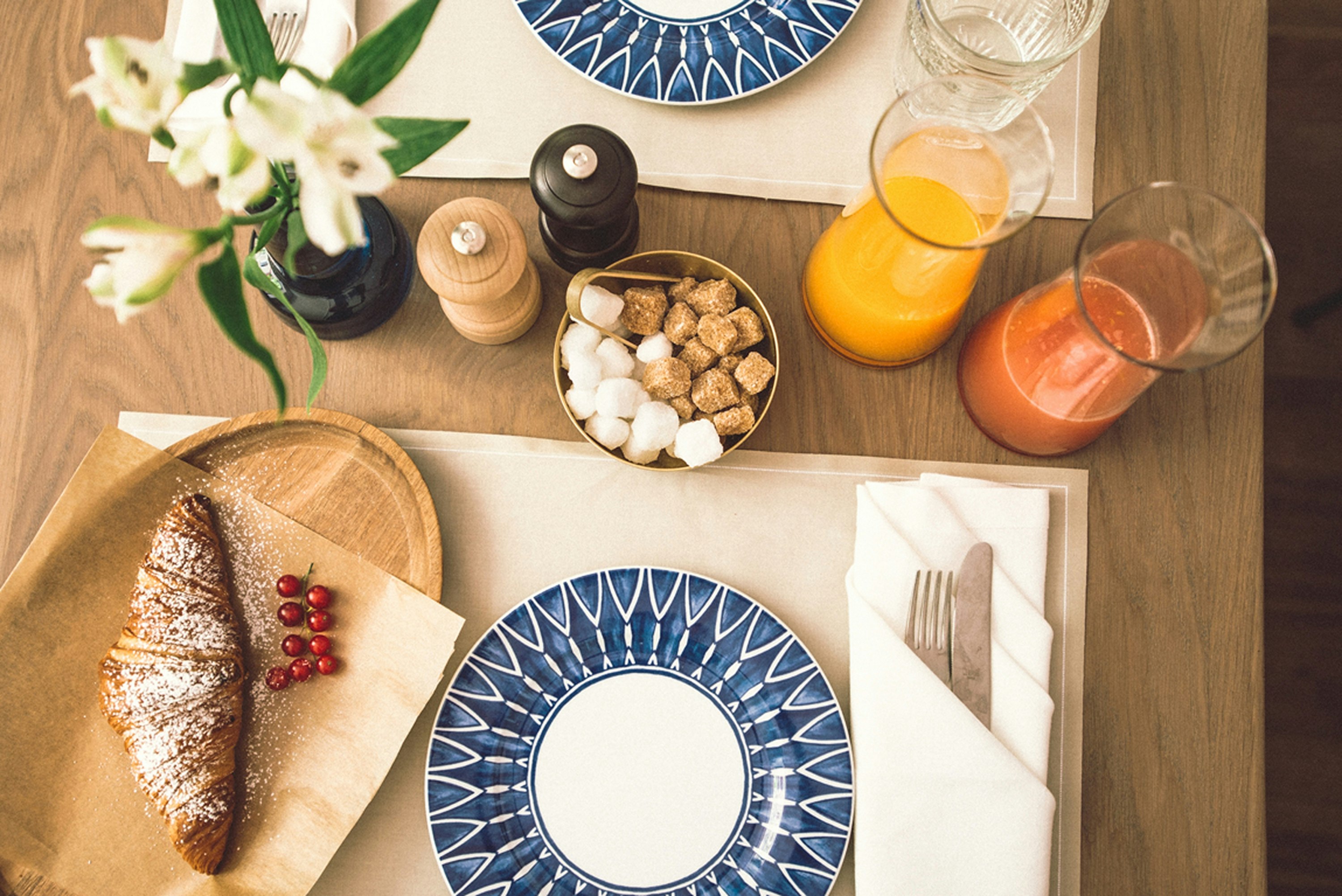 Start the day with a delicious breakfast