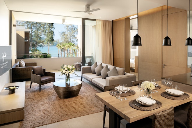 Azure Seaview Suite - Living Area