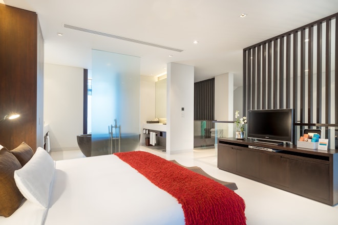 1 Bedroom Duplex Loft - Bedroom