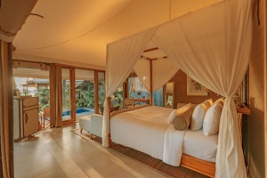 Beach Pool Tent - Bedroom