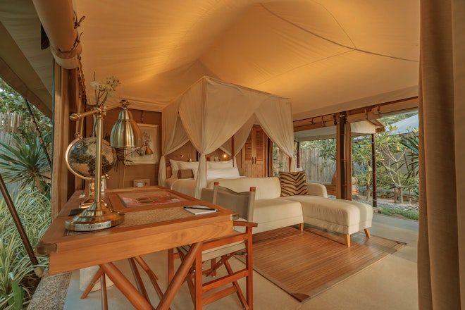 Beach Pool Tent - Bedroom