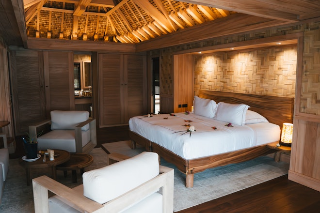 Overwater Bungalow - Bedroom