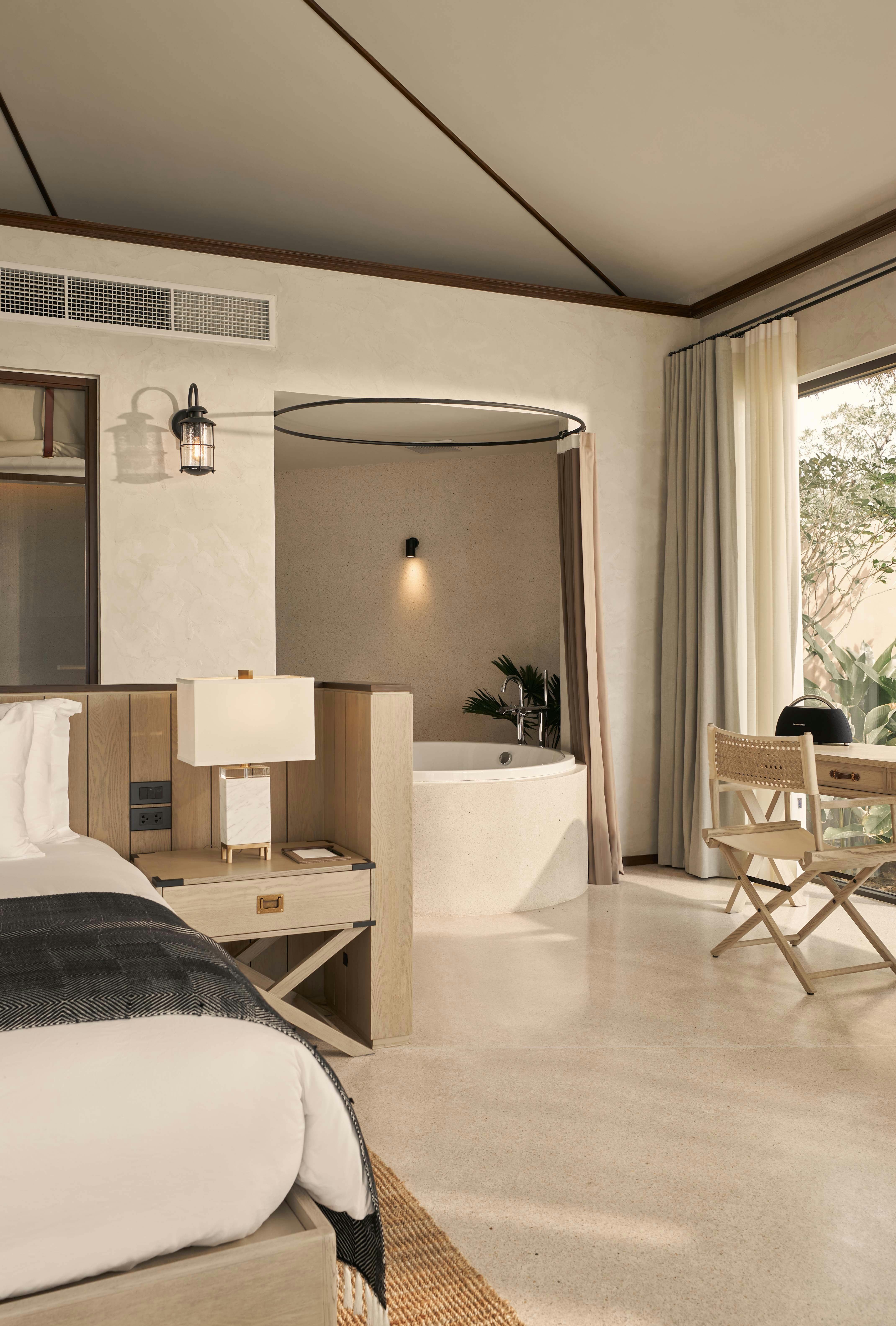 Pool Villa Beachfront - Bedroom