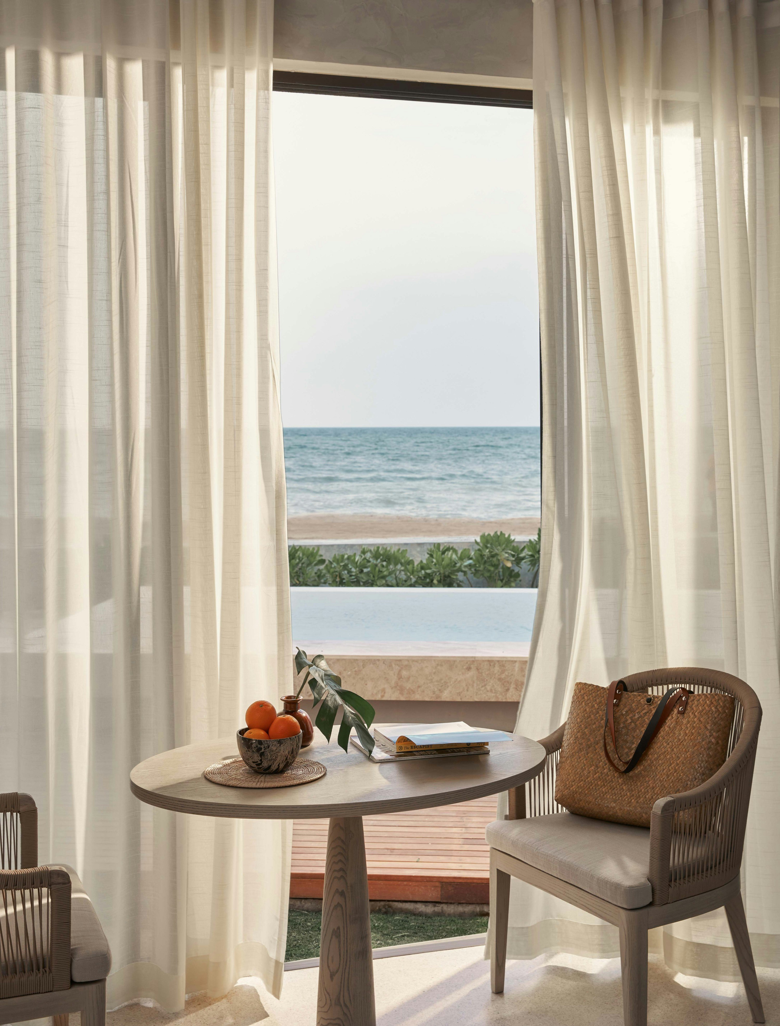 Pool Villa Beachfront - Living Area