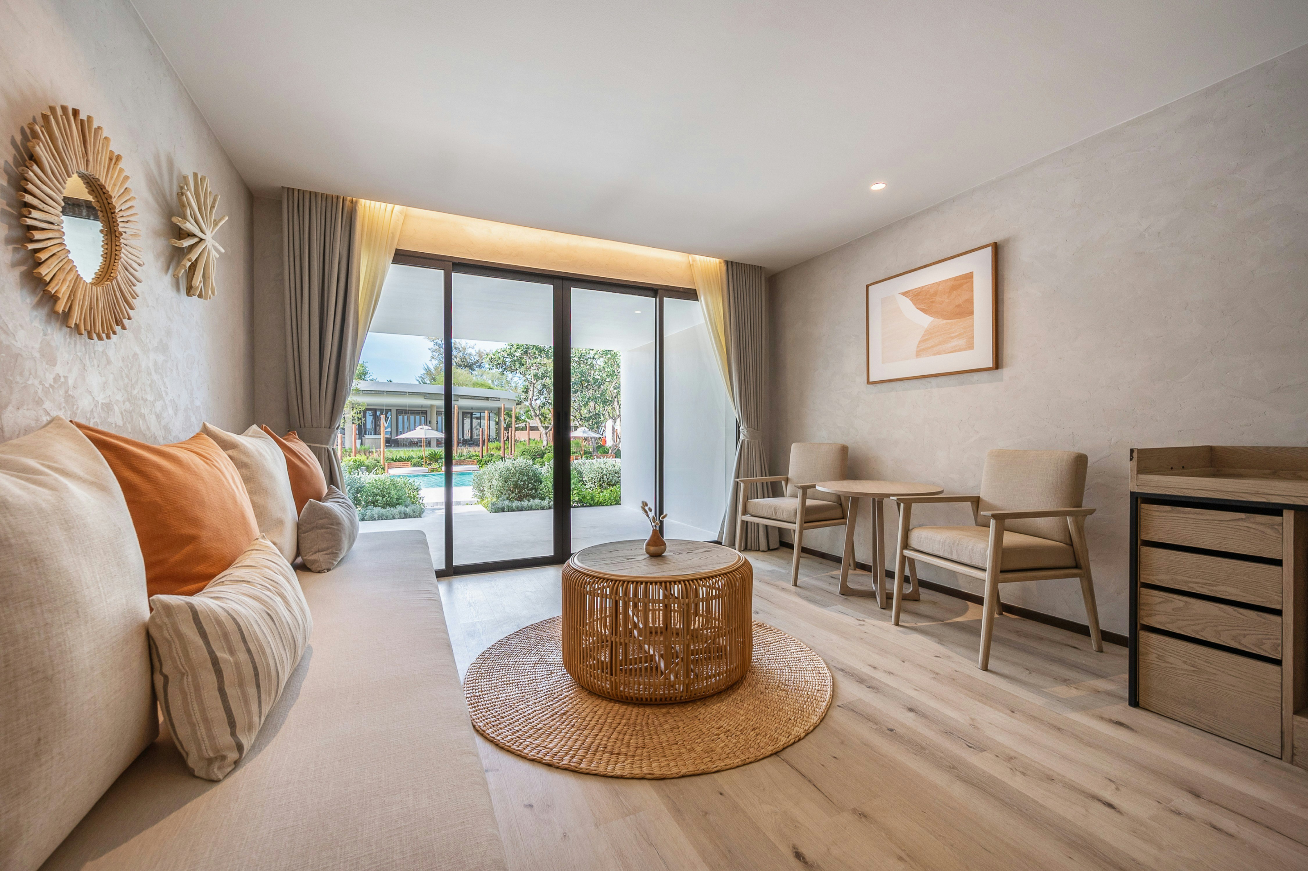 Mini Suite Pool Access - Living Area