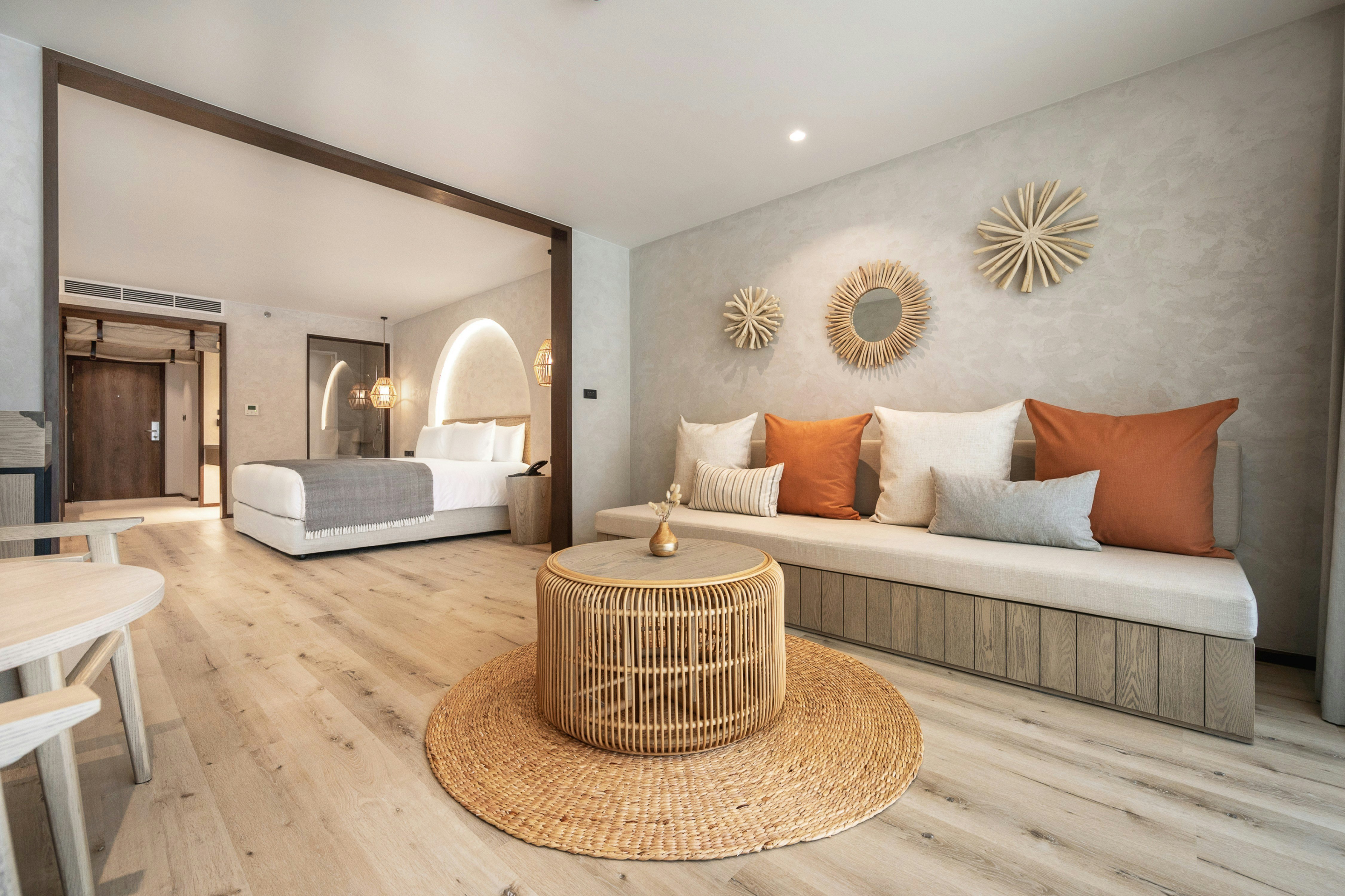 Mini Suite Pool Access - Living Area