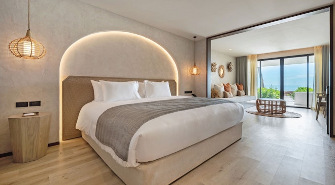Mini Suite Beachfront - Bedroom