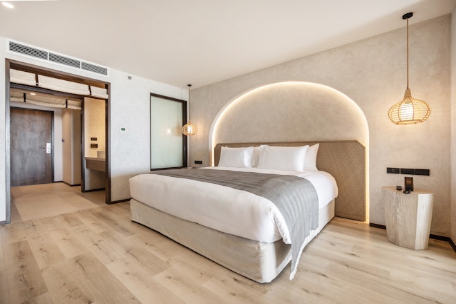 Mini Suite Beachfront - Bedroom
