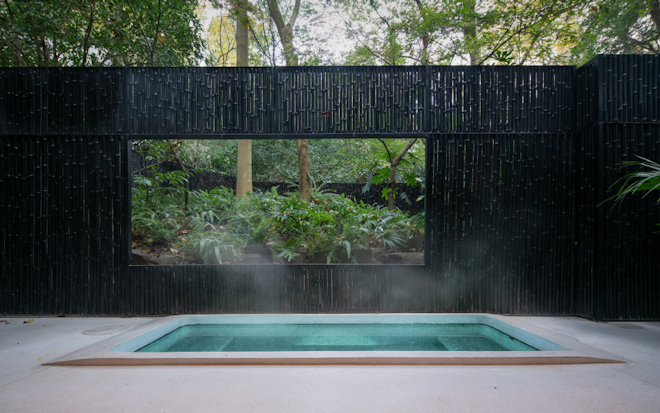 Elegant Courtyard Room