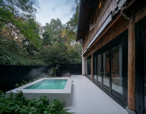 Deluxe Courtyard Room Outdoor Area