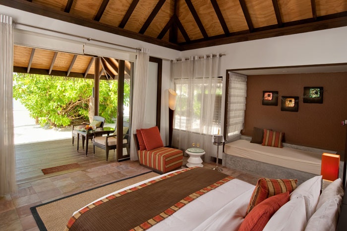 Beach Villa with Pool - Bedroom