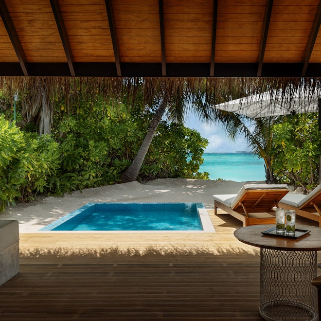 Beach Villa with Pool