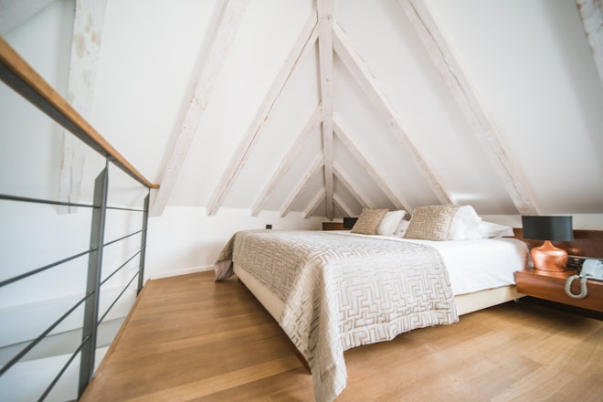 Superior Double Room Villa Dobric Bed