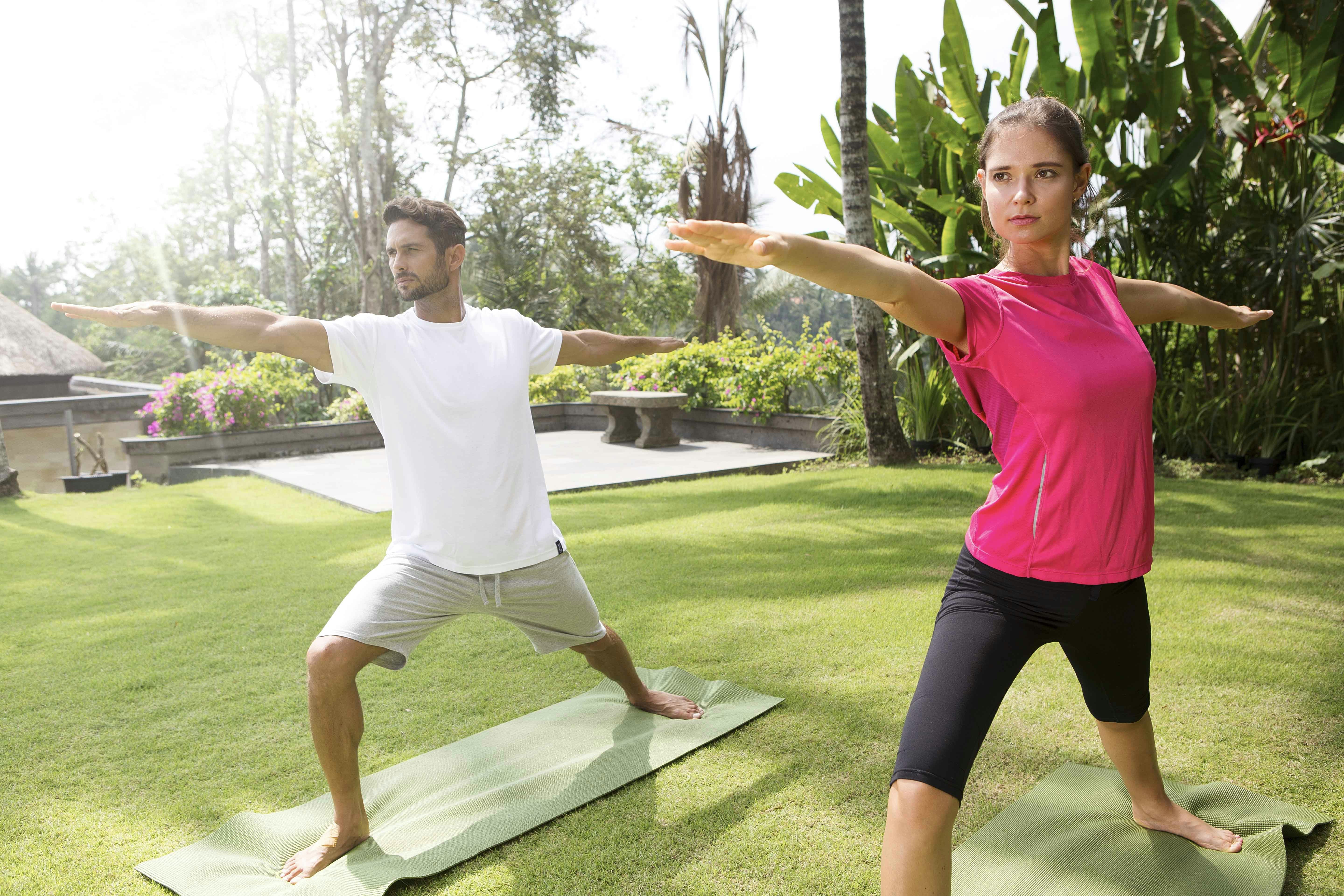 Yoga at the Garden