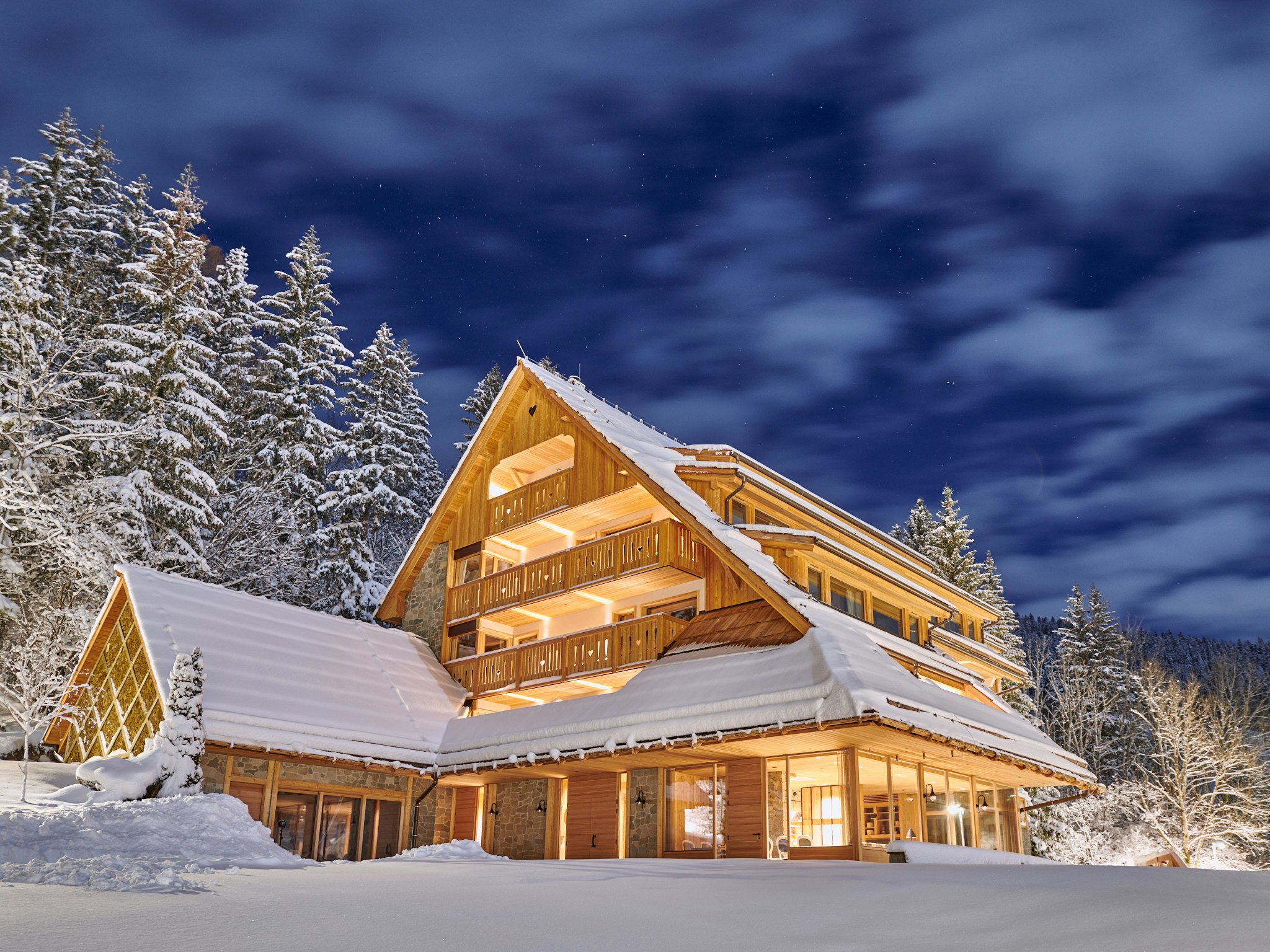 Vila Planinka In Winter