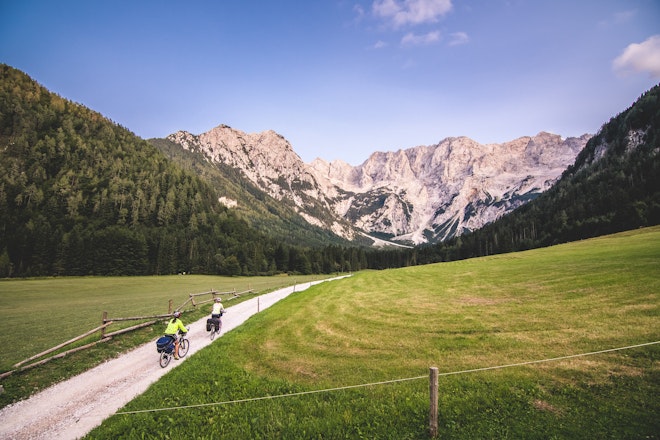 Cycling In Jezersko Valley
