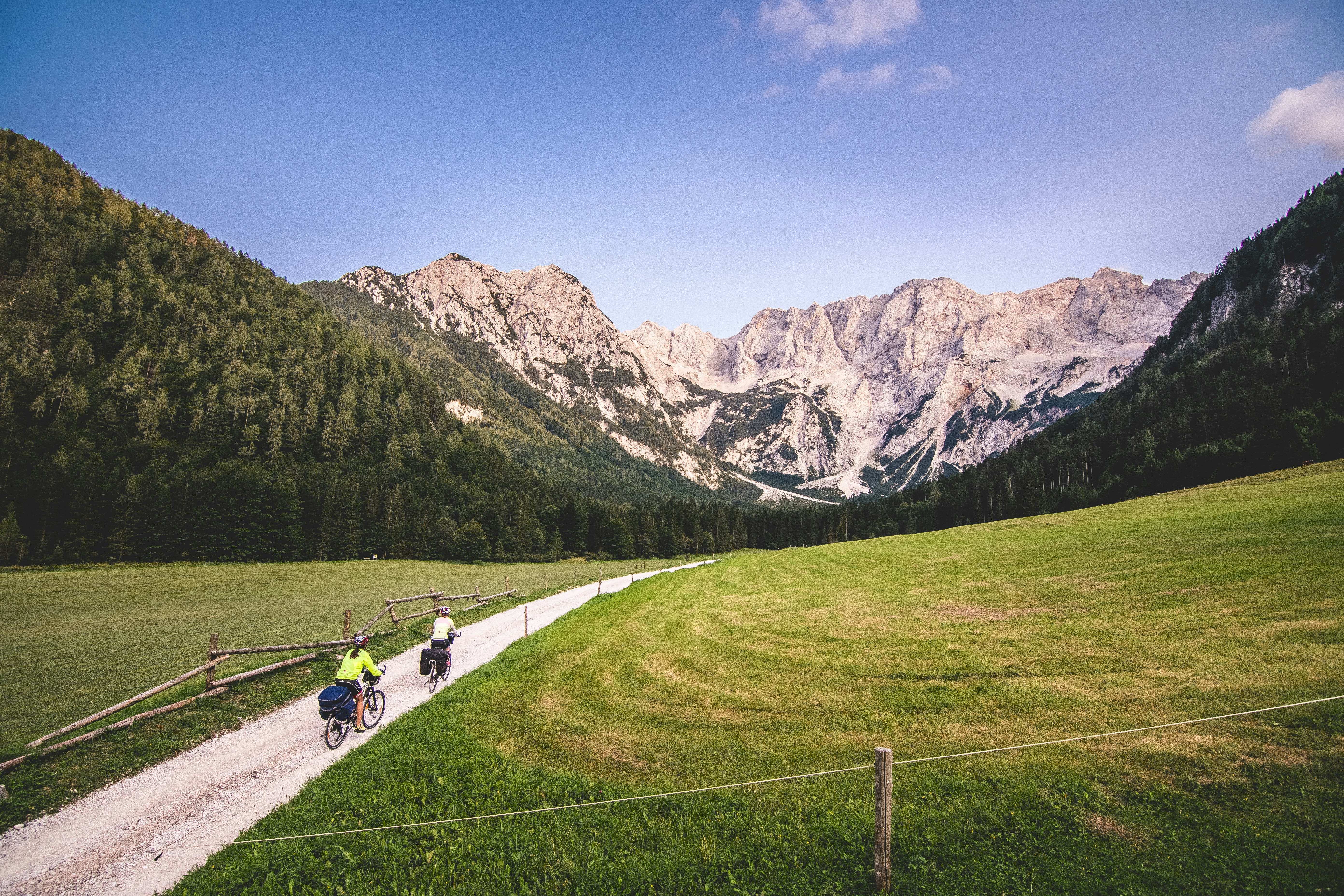 Cycling In Jezersko Valley