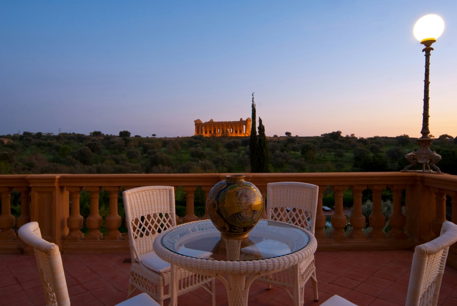 Ancient temple views from this historical haven