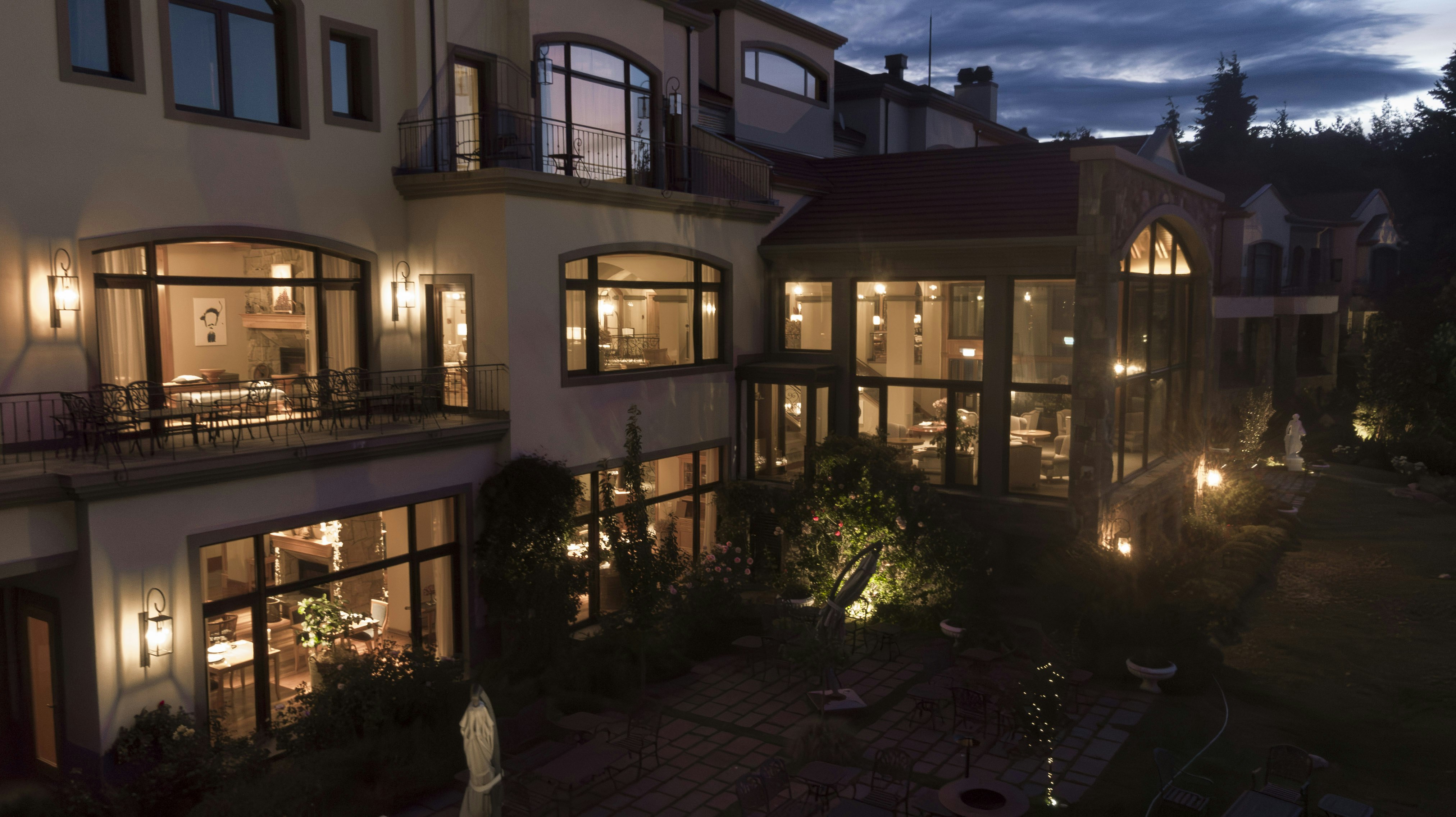 Villa Beluno Hotel and Spa - Evening Exterior