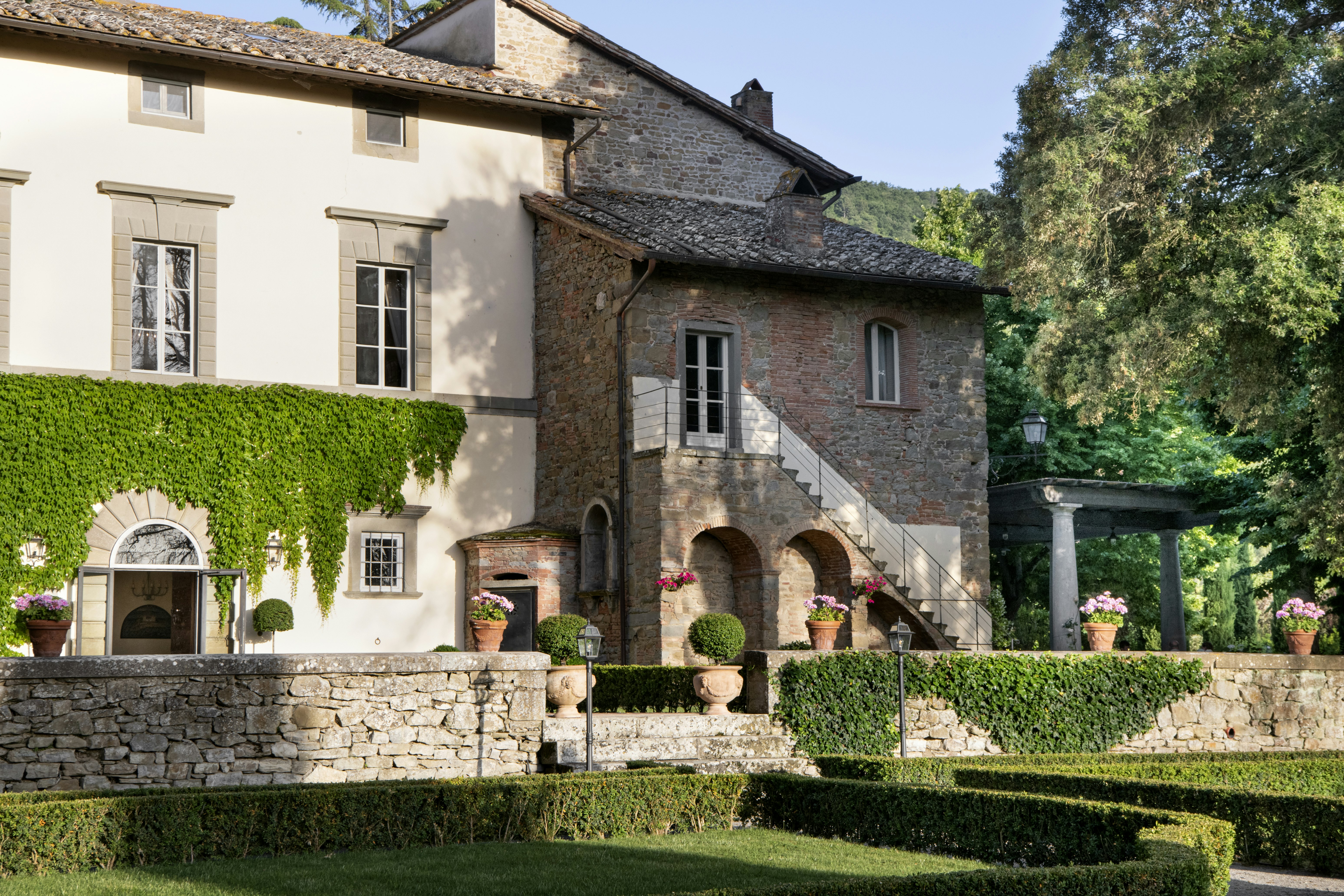 Facade from Italian Garden