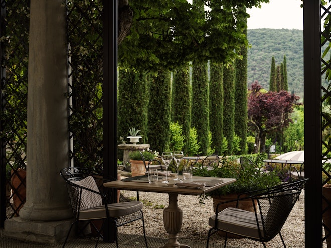 Pergola Dining Terrace - Villa di Piazzano