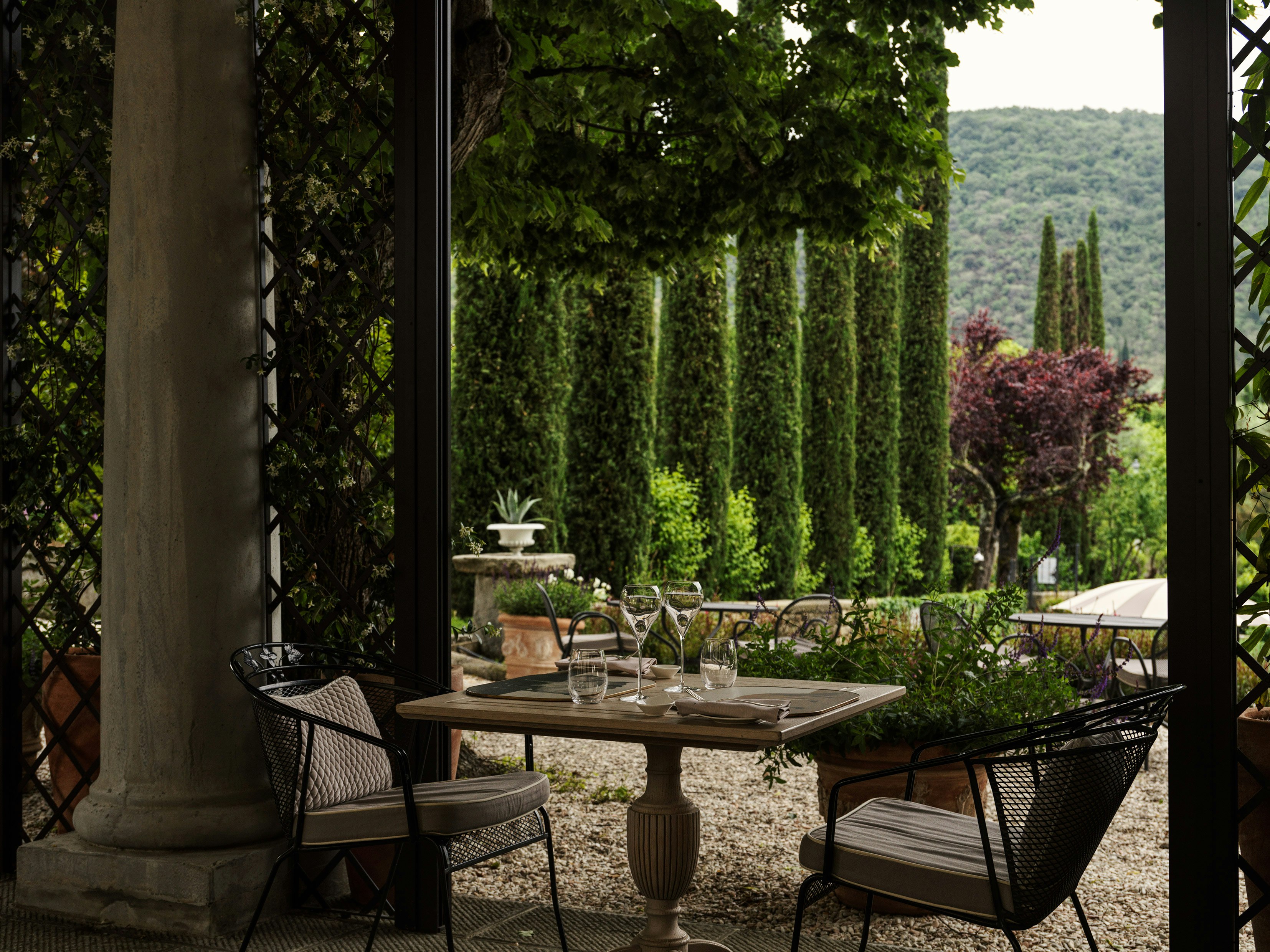 Pergola Dining Terrace - Villa di Piazzano