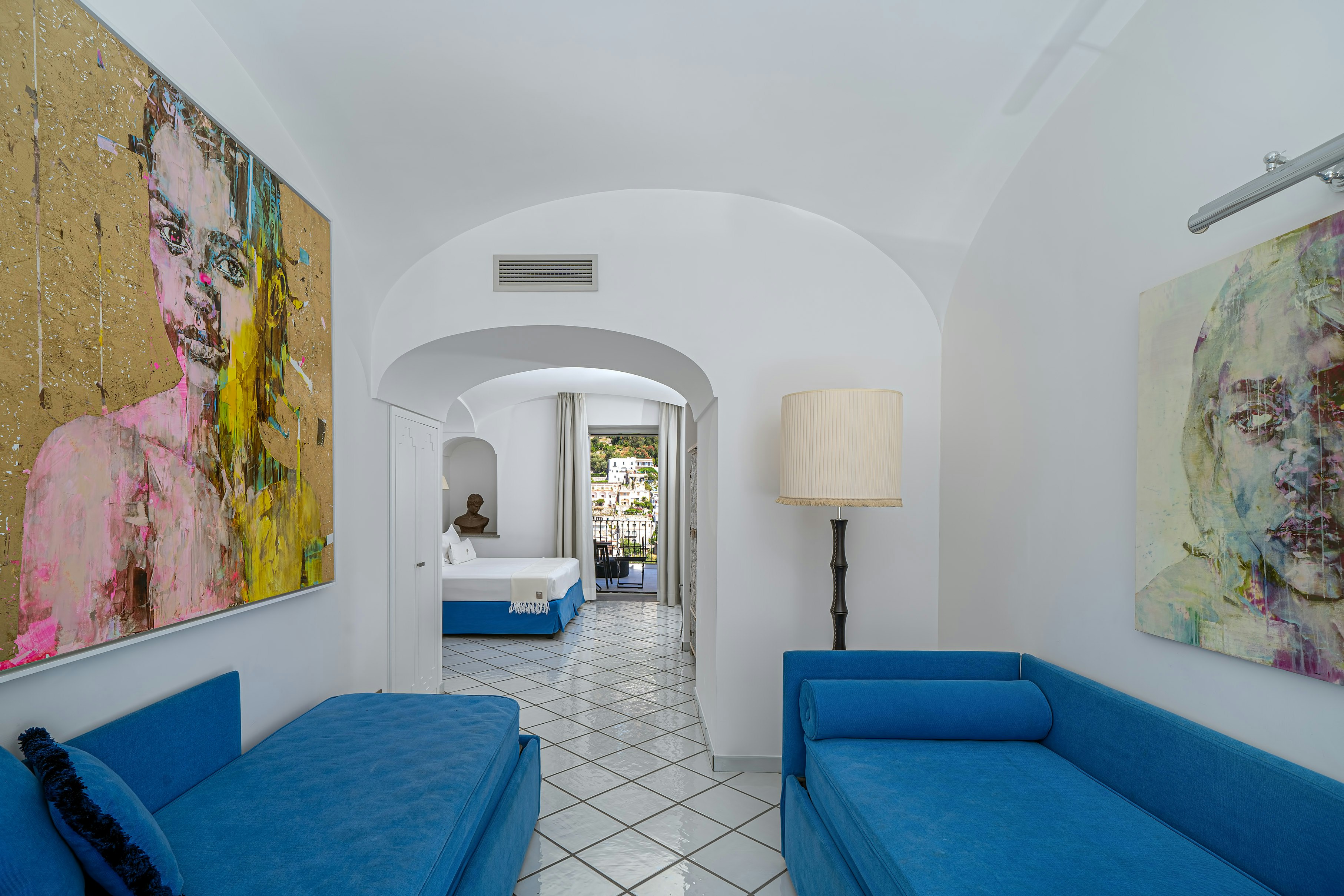 Art Junior Suite - Lounge & Bedroom