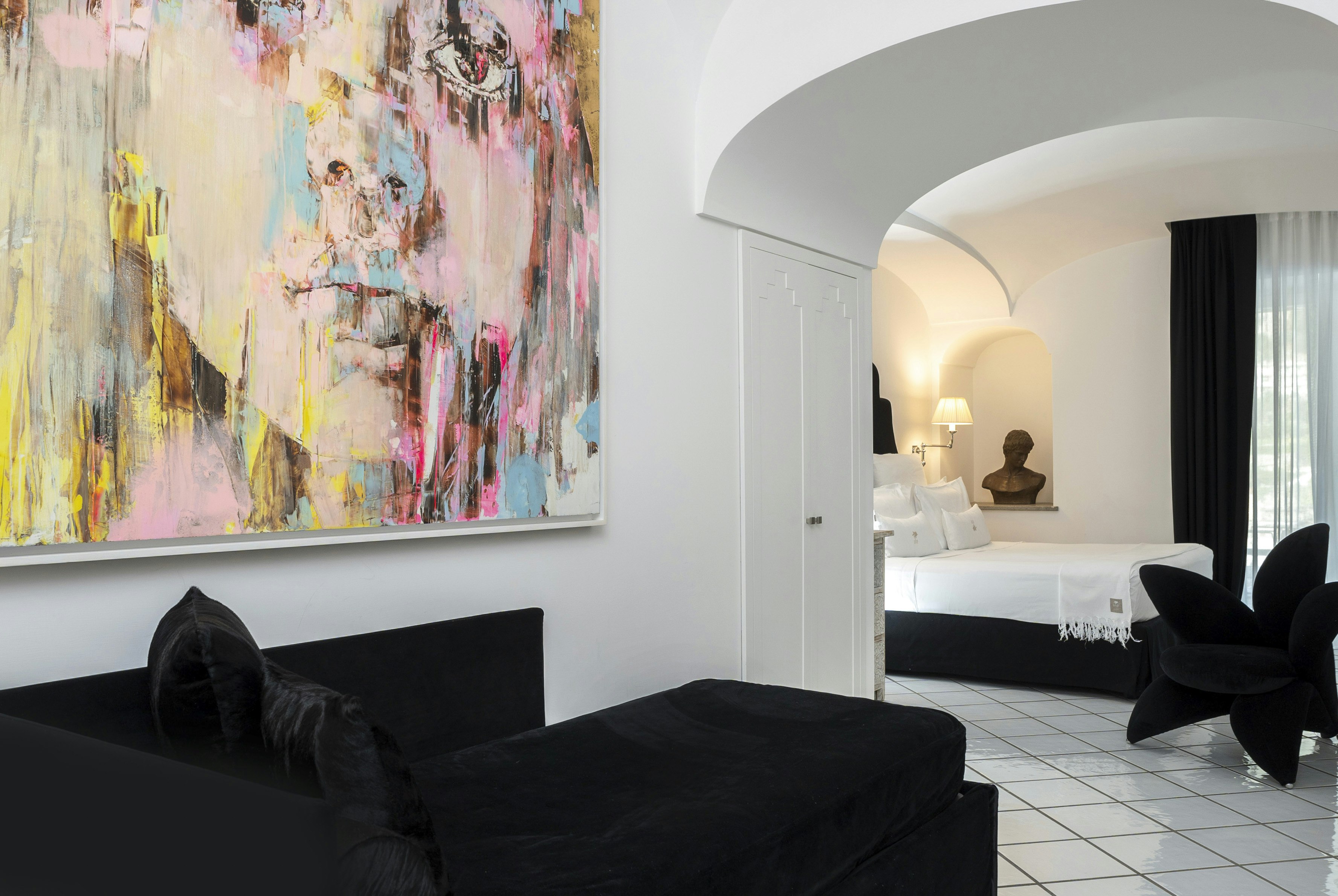 Art Junior Suite - Lounge & Bedroom