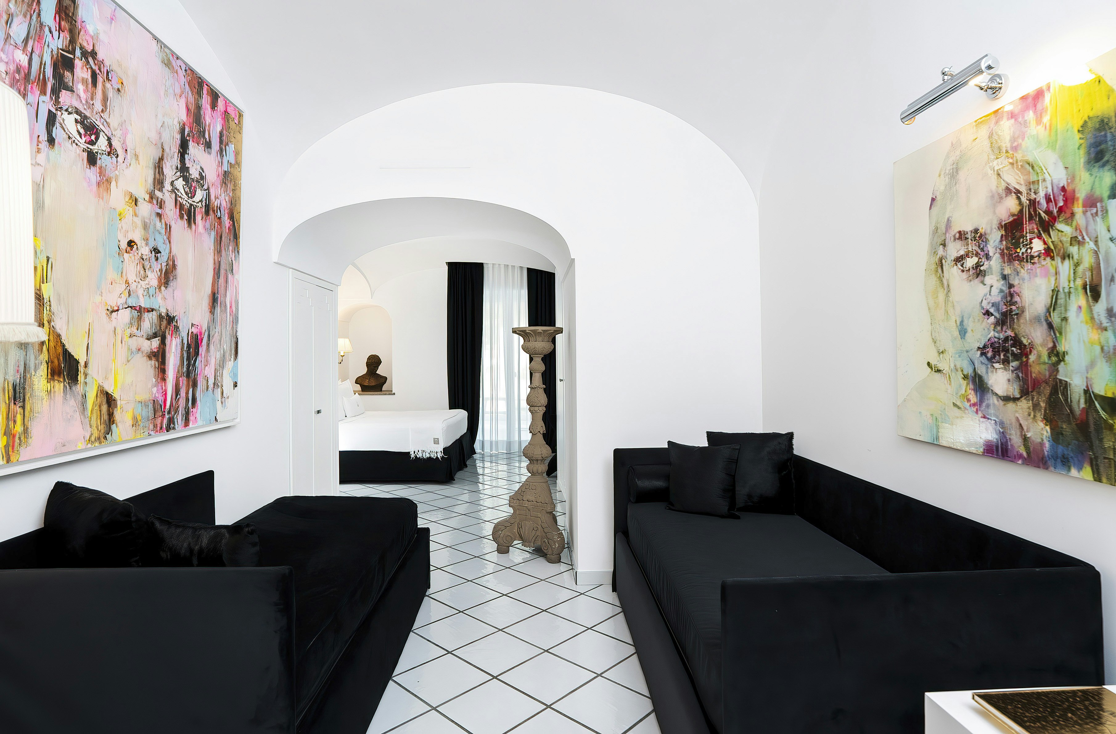 Art Junior Suite - Lounge & Bedroom