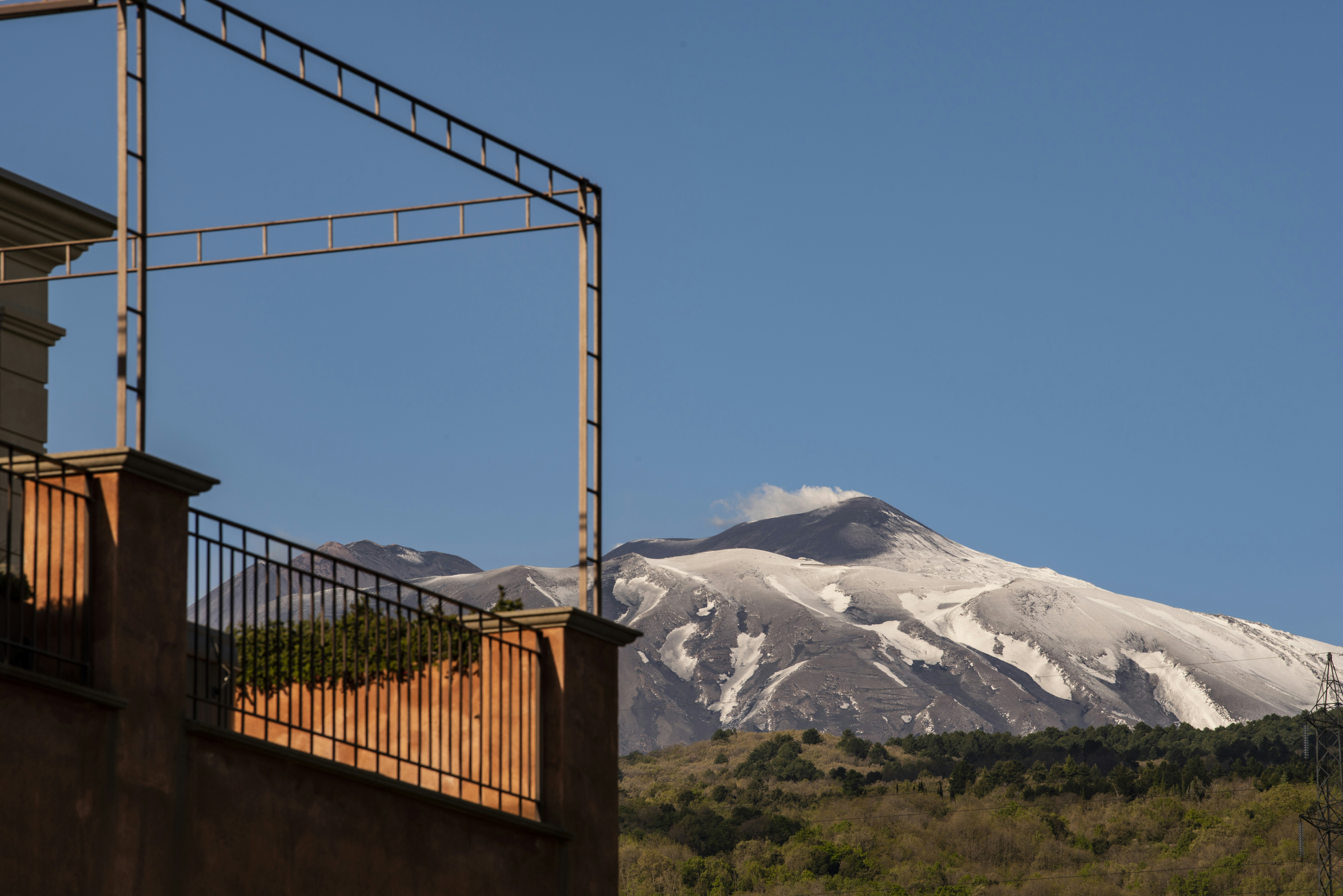 Views Over Etna Volcano