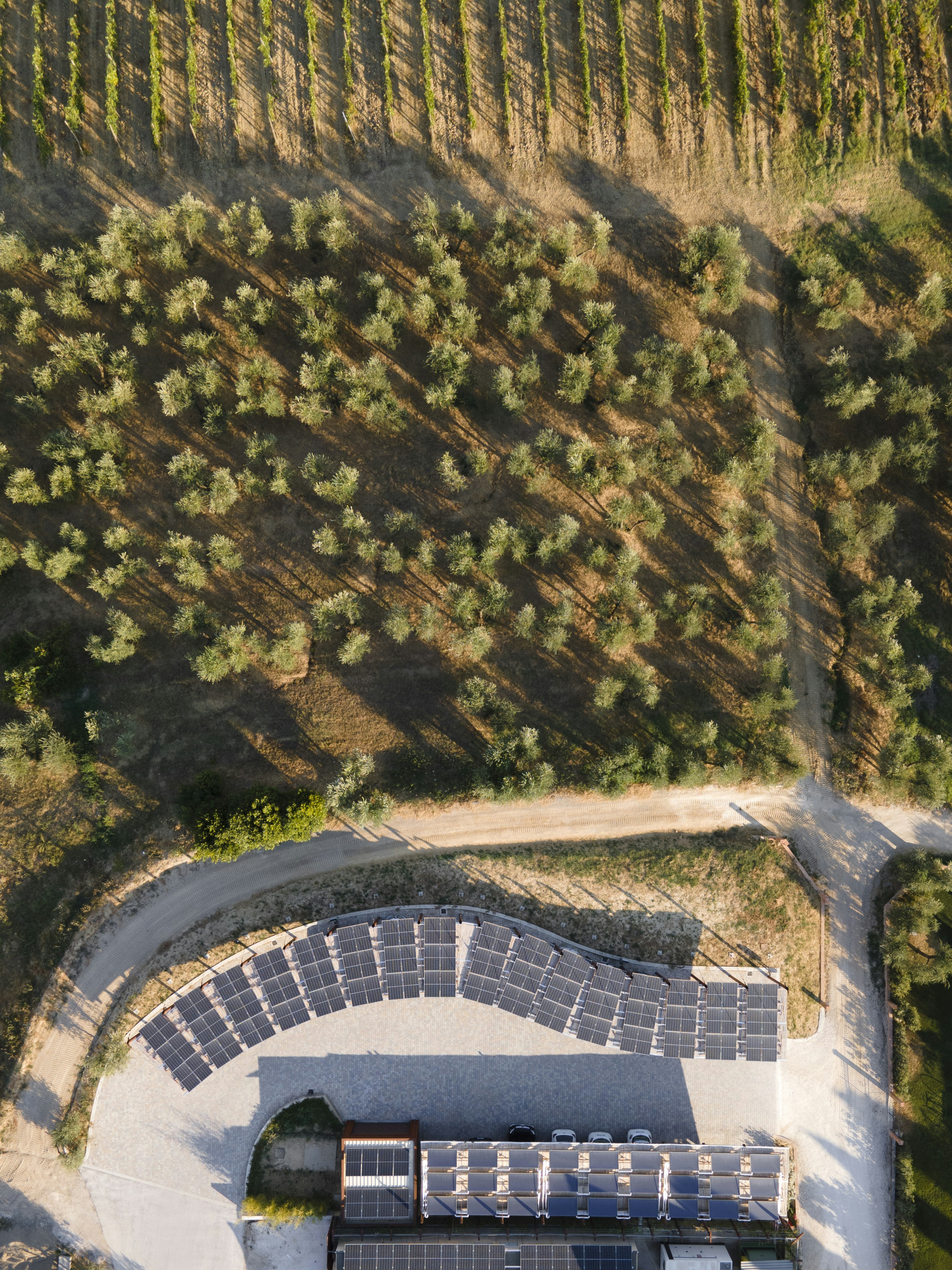 Villa Petriolo Aerial View