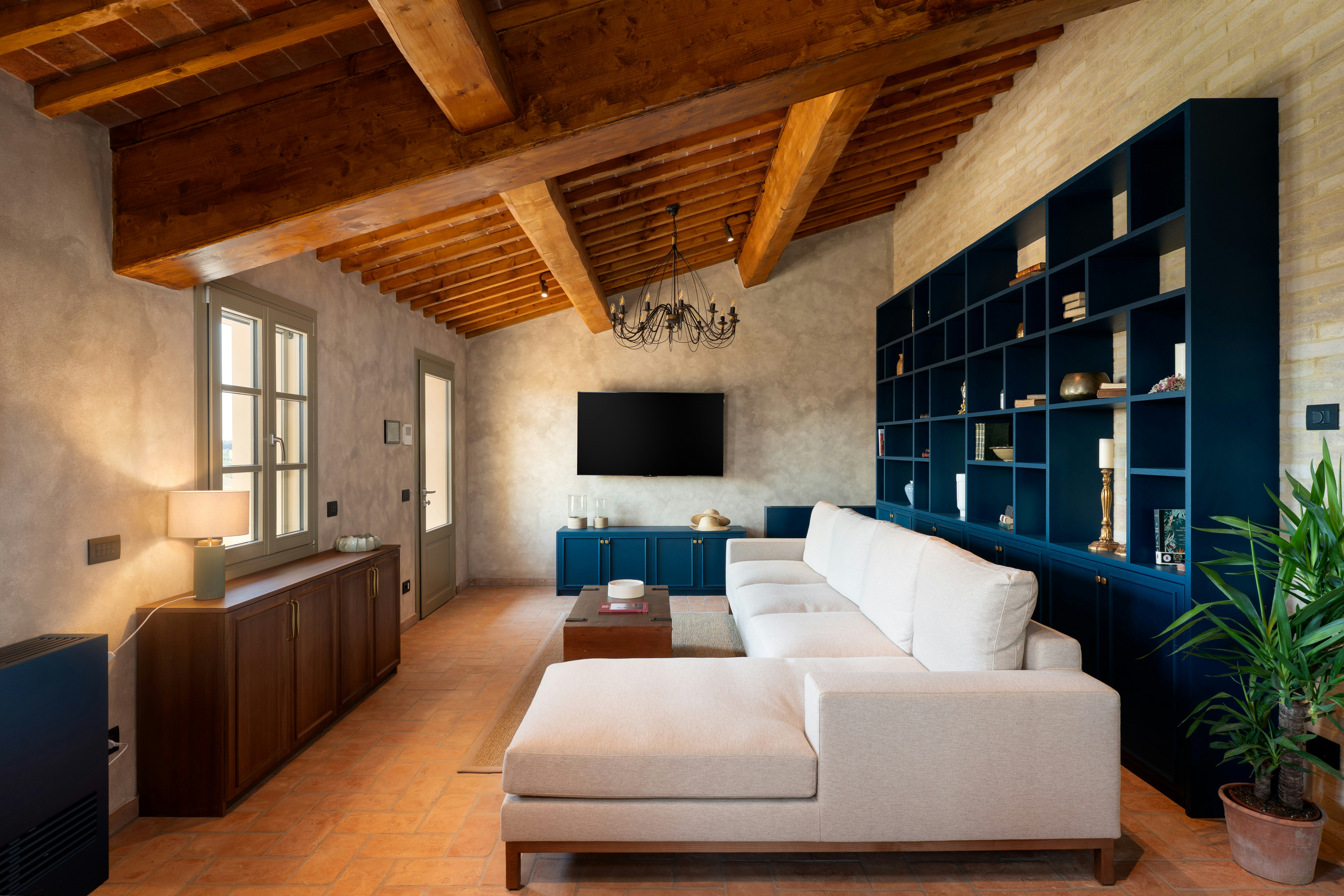 Castelforno Private Apartment Suite with Terrace - Living Area