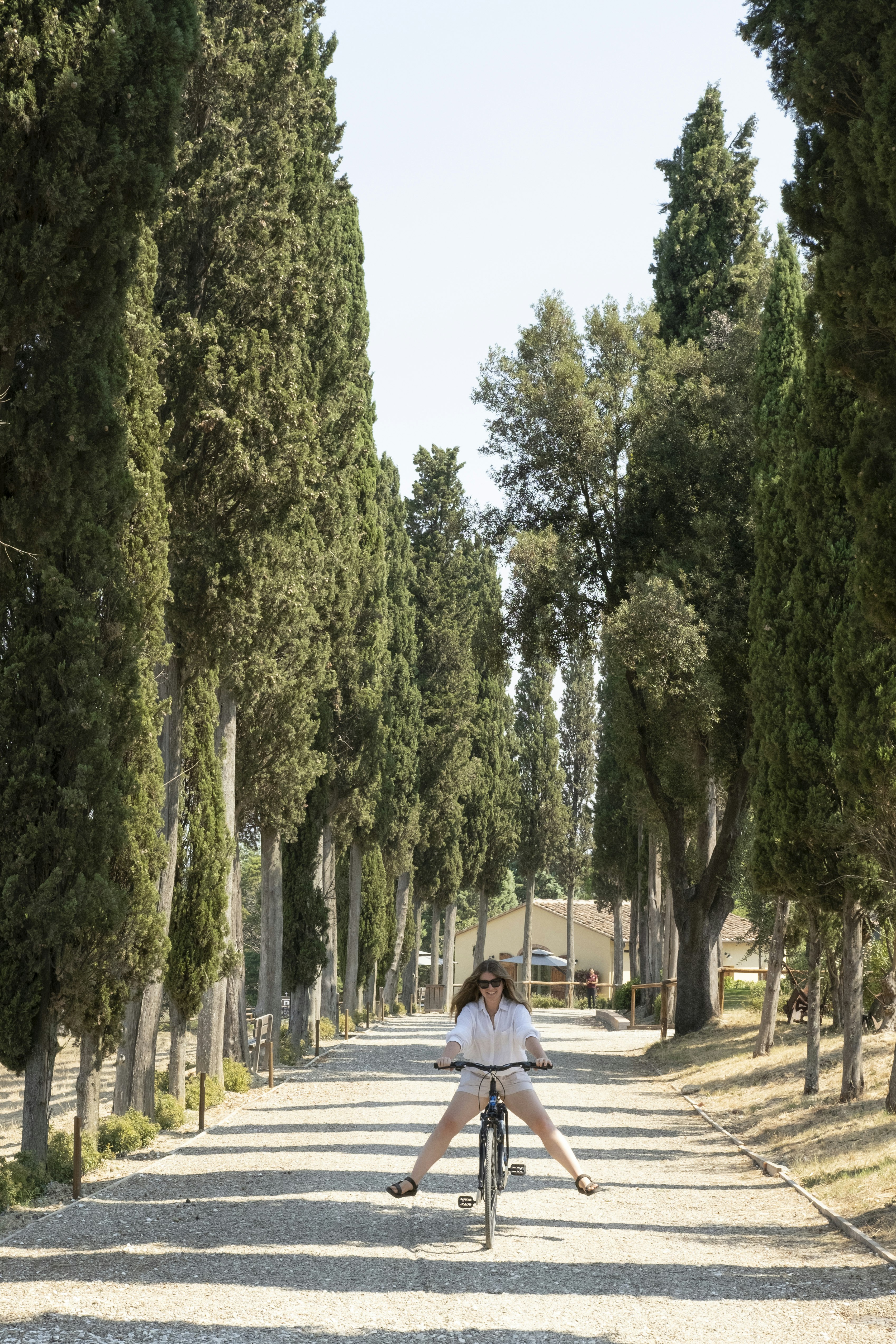 Road to Villa Petriolo