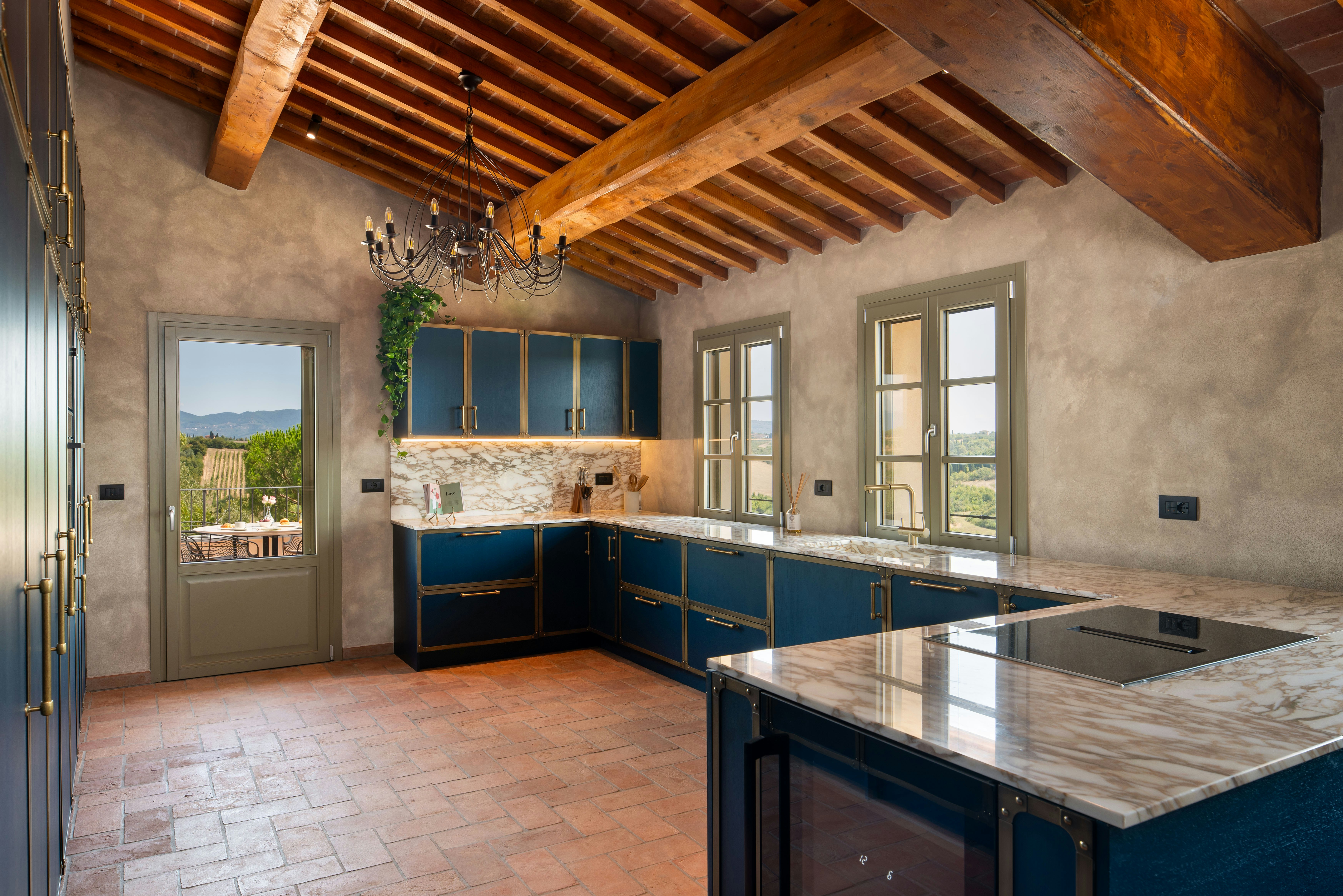 Castelforno Private Apartment Suite with Terrace - Kitchen