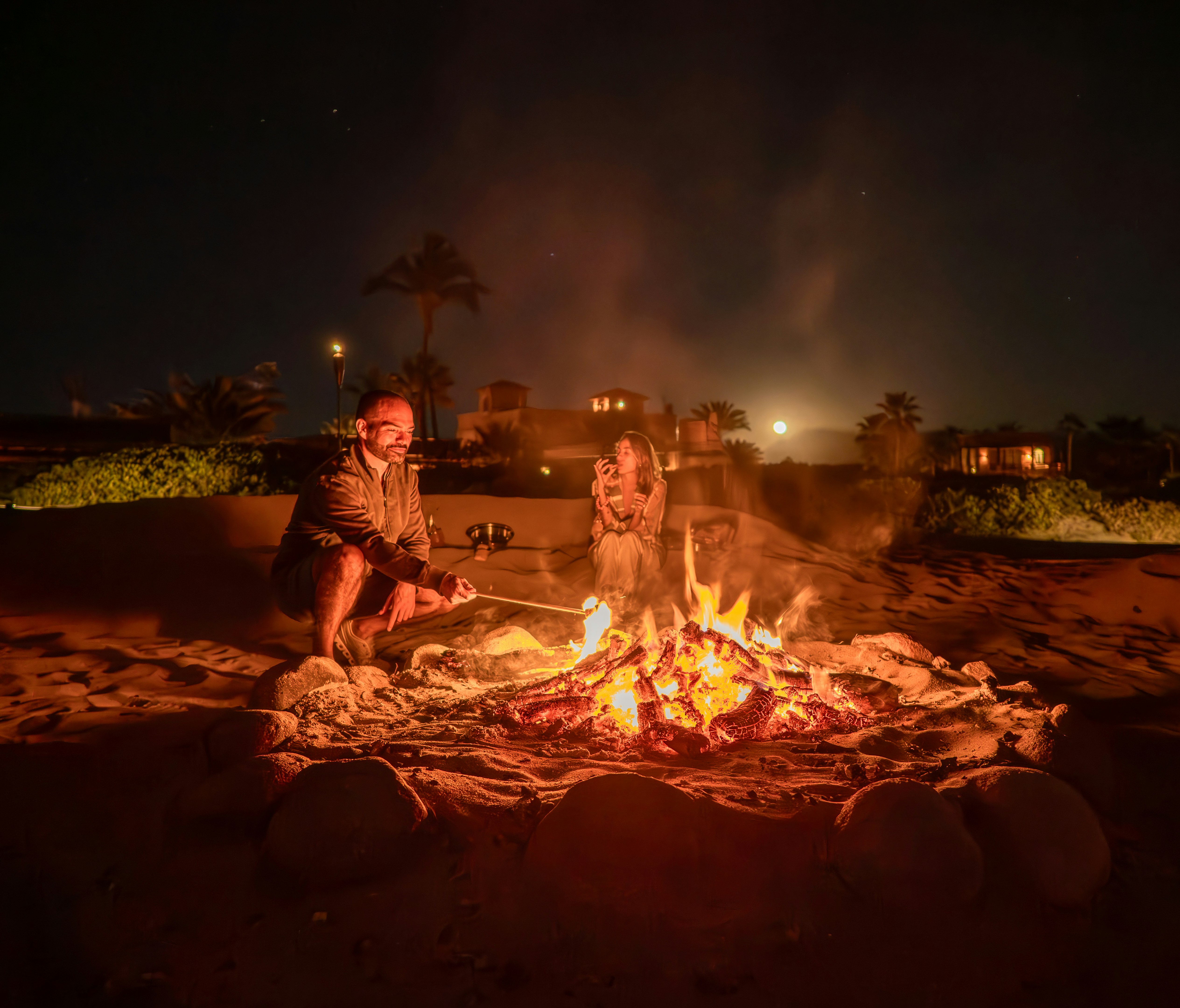 Beach Bonfire