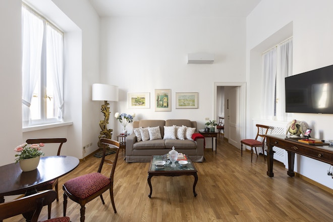 Viminale Apartment - Annex Building - Living Area