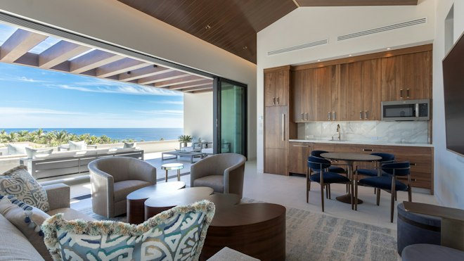Casita 2 - Living & Dining Area