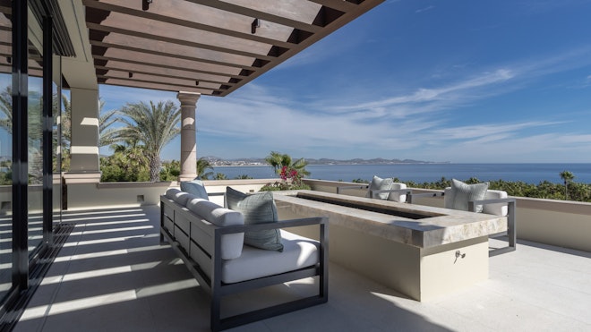 Casita 2 - Terrace with Fireplace
